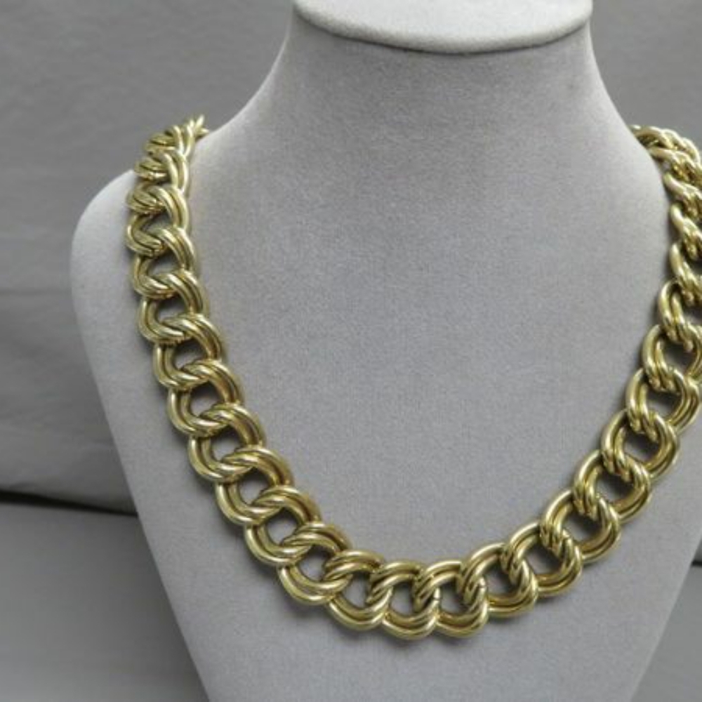 Givenchy Chunky Chain Necklace Circa 1980s